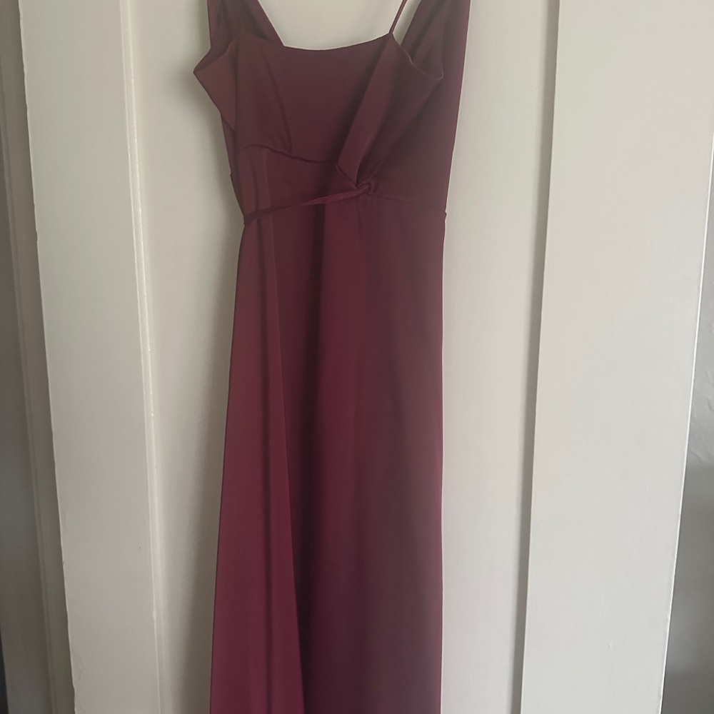 Showpo Burgundy Maxi Dress